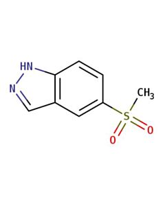 Astatech 5-(METHYLSULFONYL)-1H-INDAZOLE, 95.00% Purity, 0.25G